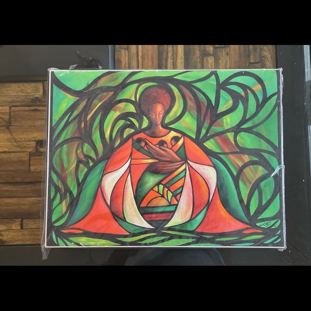 earthy canvas art <3